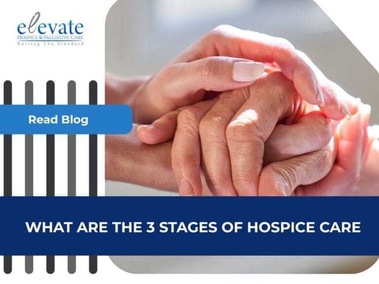 What are the 3 stages of Hospice Care